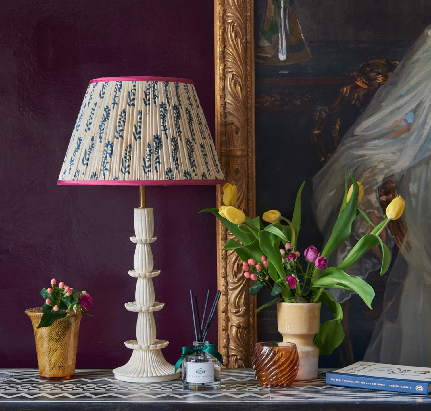 Picking a Penny Morrison Table Lamps