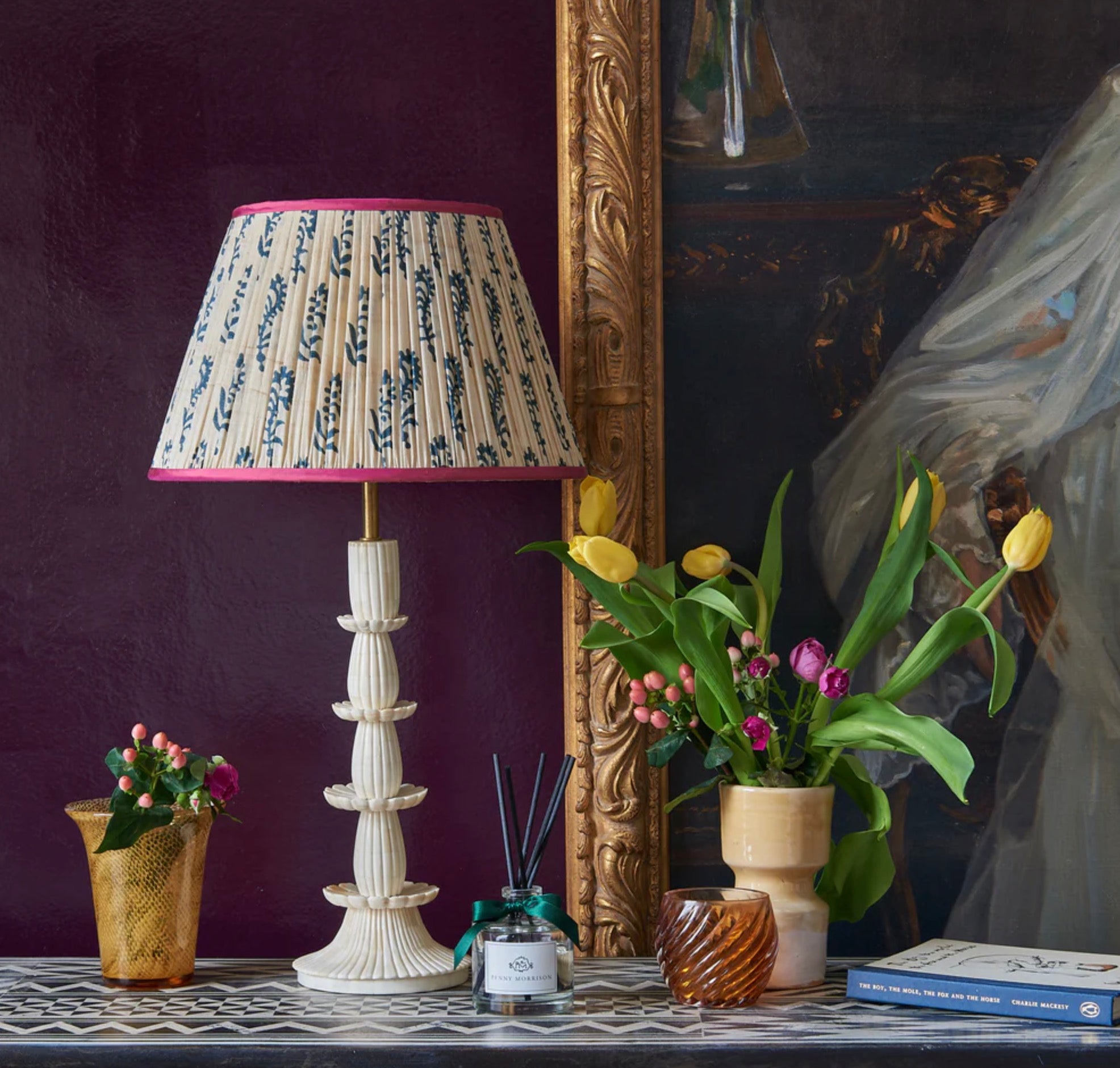 Picking a Penny Morrison Table Lamps