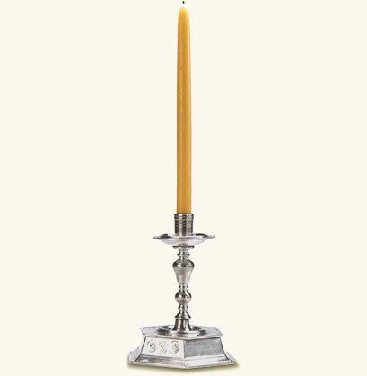 Flanders Candlestick by Match Pewter | Newport Lamp And Shade | Located in Newport, RI