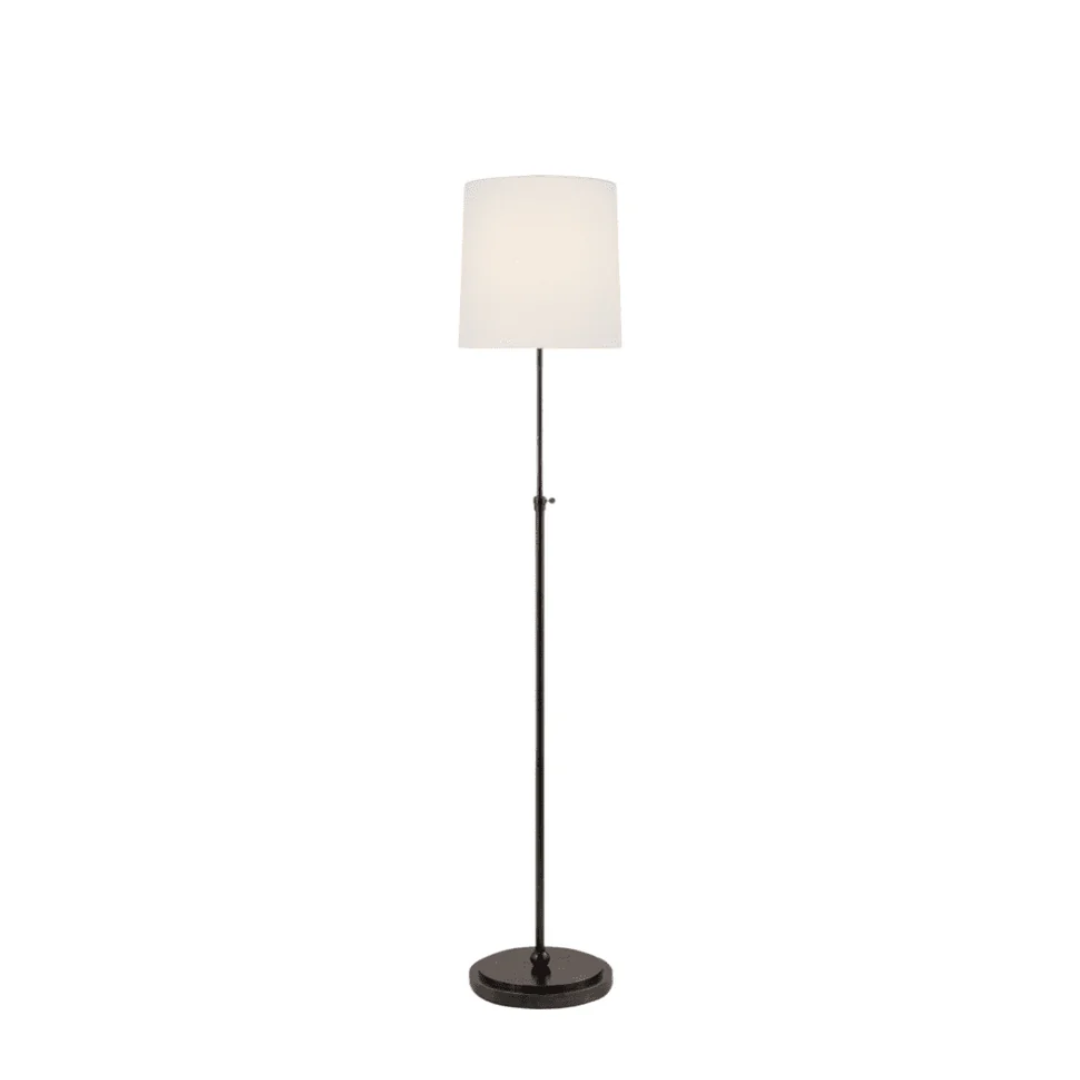 Bryant Floor Lamp in Bronze Finish - Newport Lamp & Shade Company