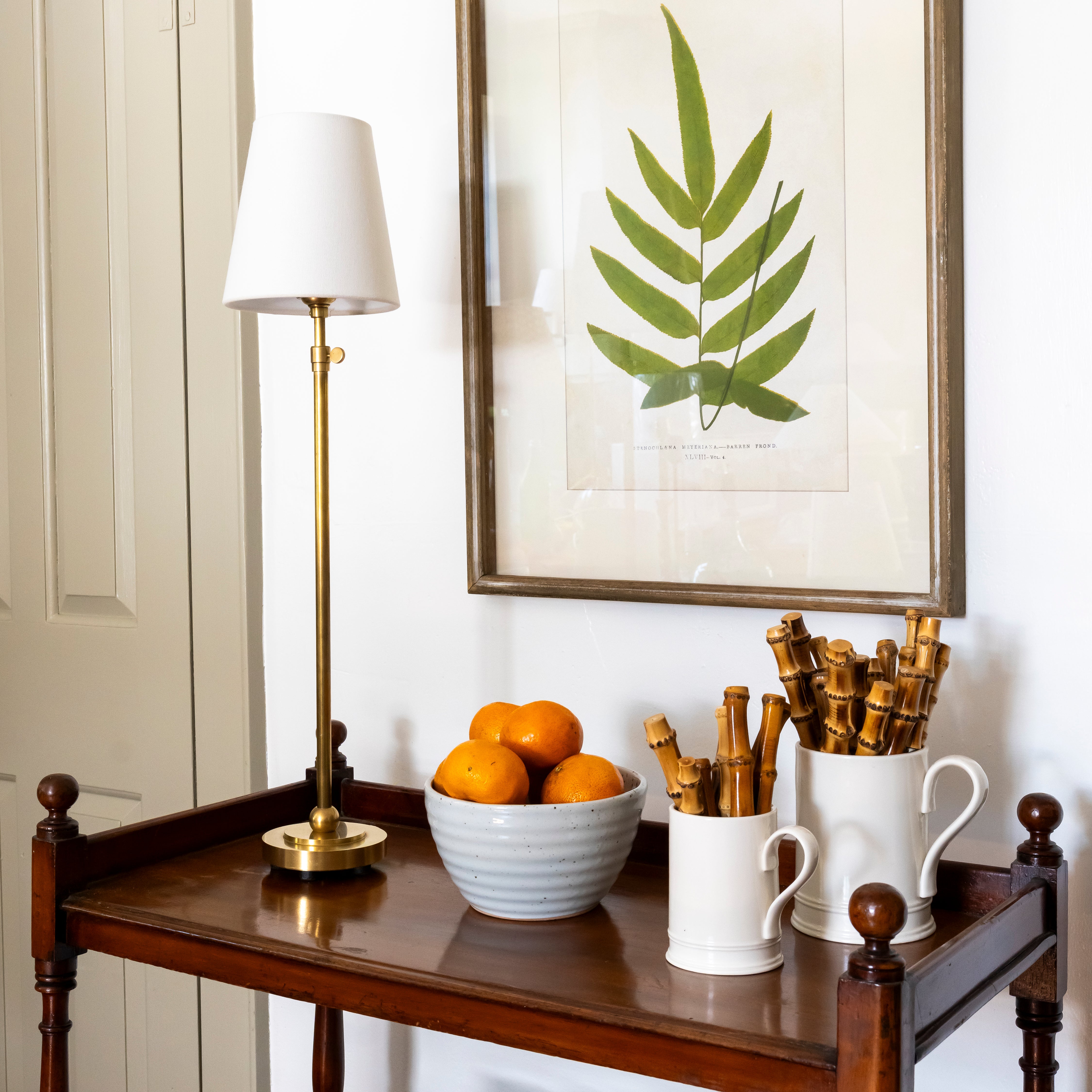 Bryant Table Lamp with Adjustable Height - Newport Lamp & Shade Company