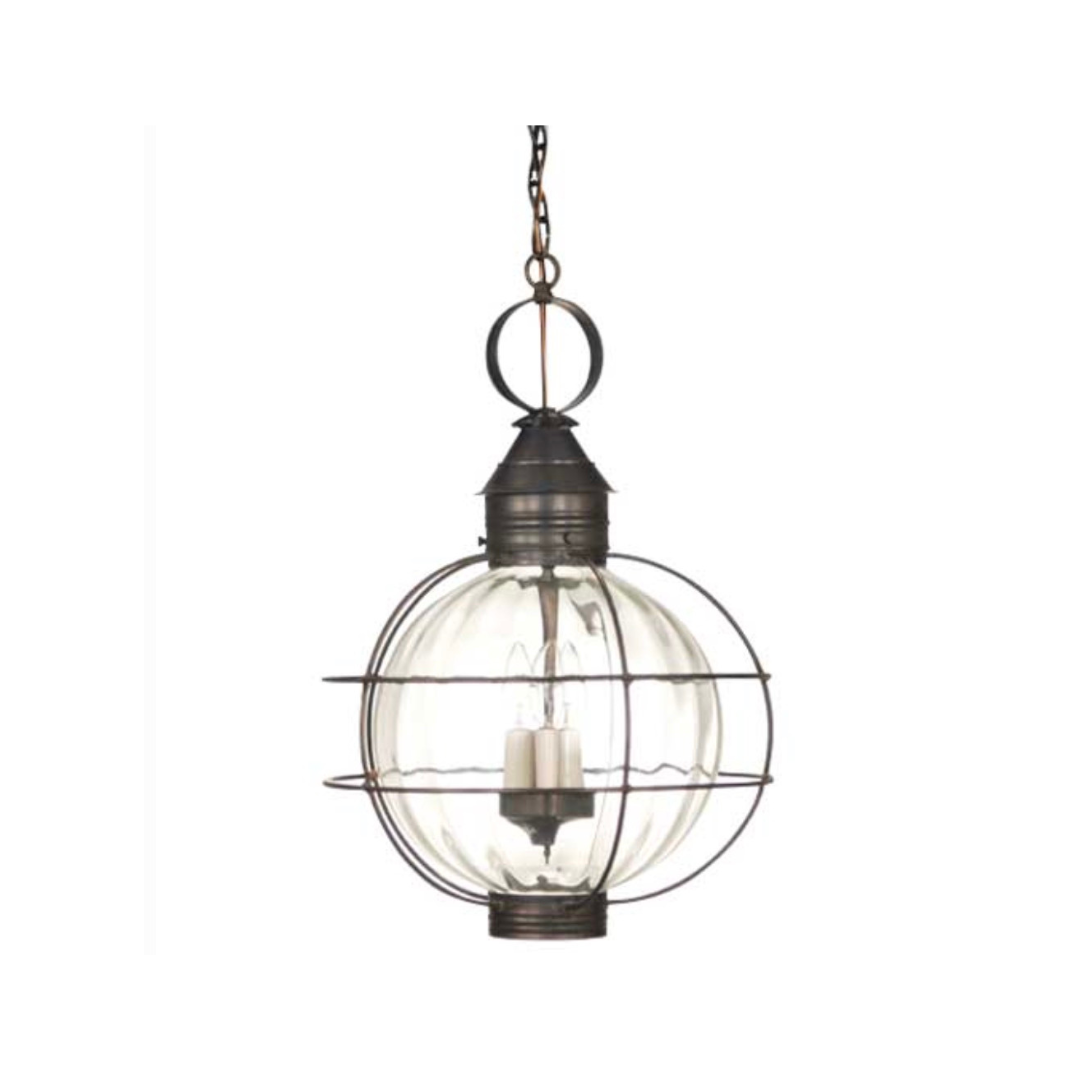 Caged Round Hanging Onion Lantern 2852 by Northeast Lantern