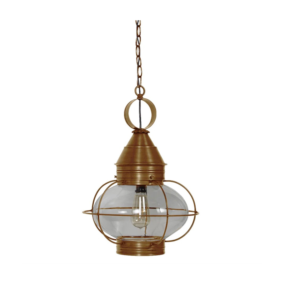 Caged Round Hanging Onion Lantern 2572 by Northeast Lantern