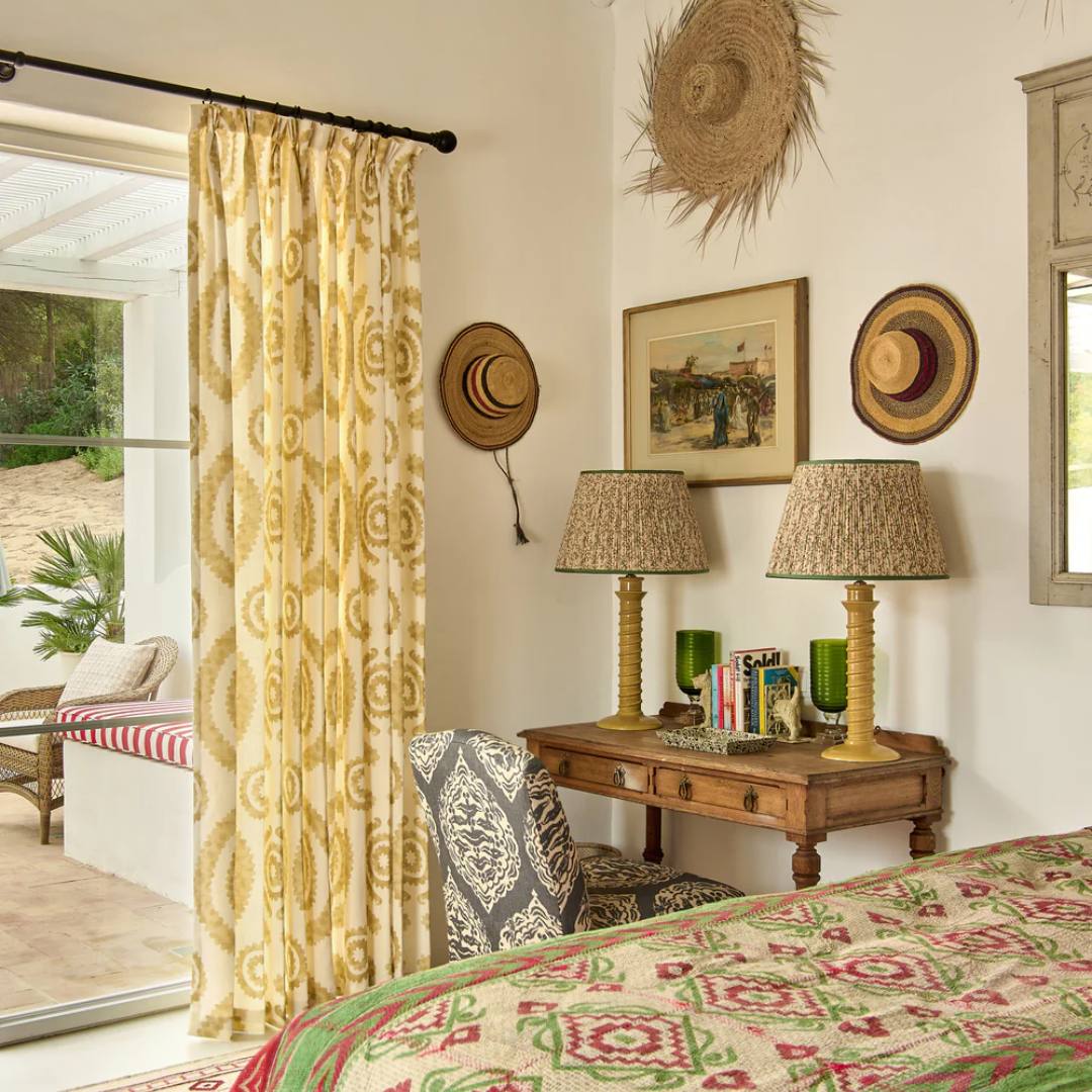 Torca Ceramic Table Lamp Base in Mustard by Penny Morrison - Newport Lamp & Shade Company