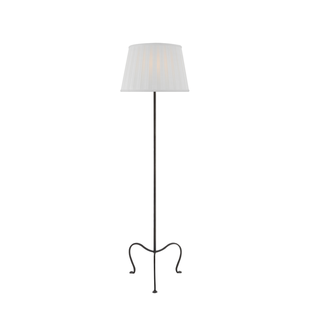 Albert Hand-Forged Floor Lamp - Newport Lamp & Shade Company