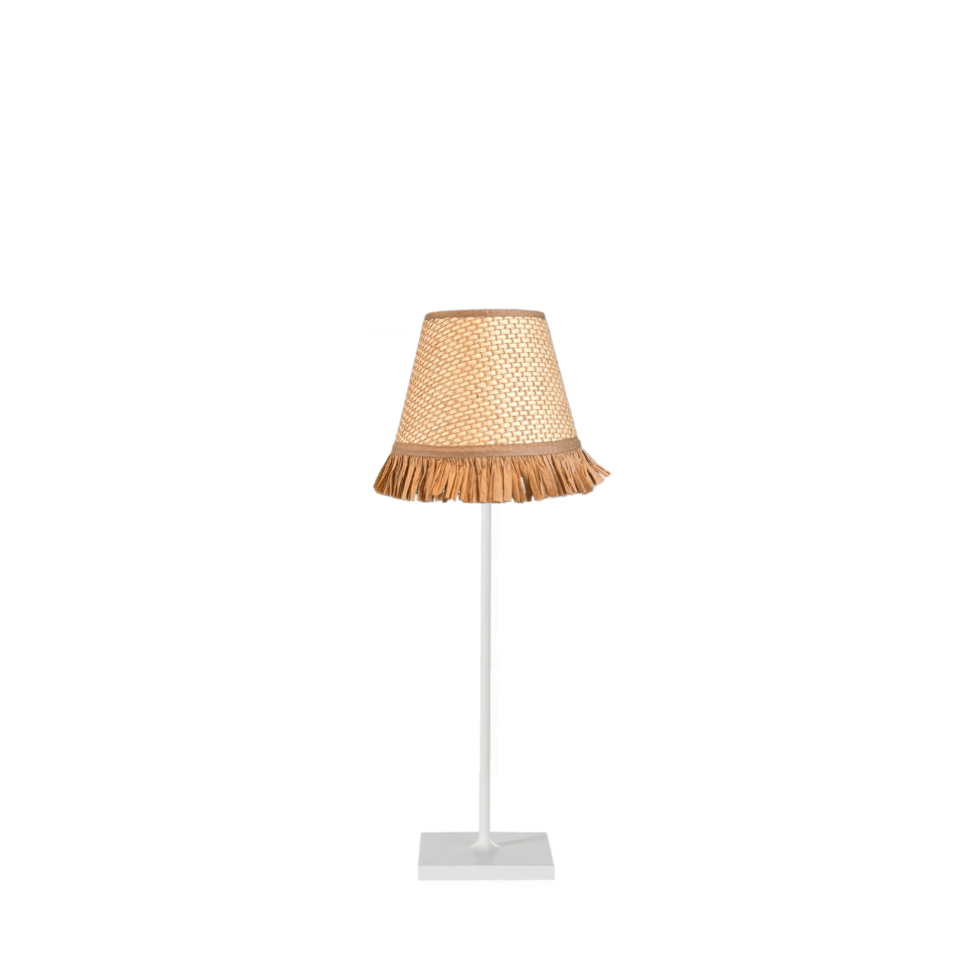 Whimsical Raffia Lampshade - Newport Lamp & Shade Company