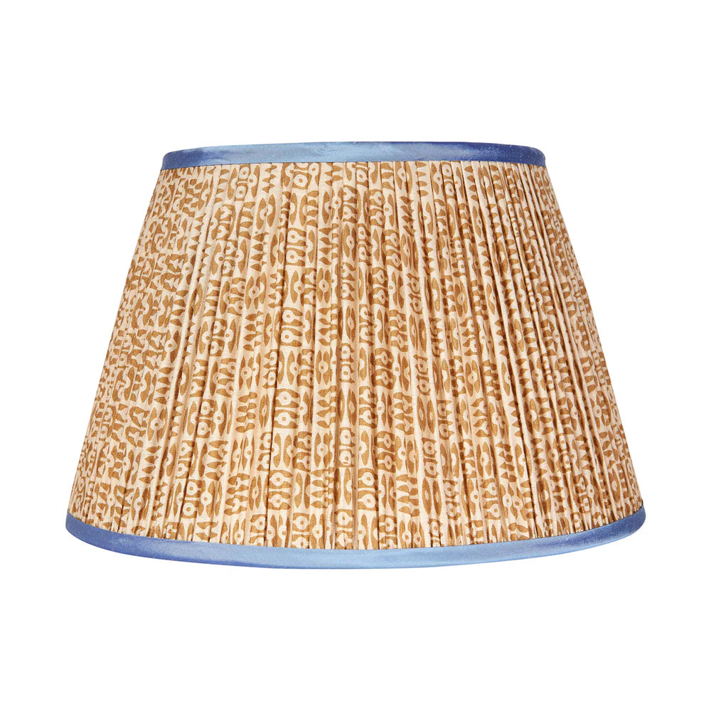 Cinnamon on White Tribal with Blue Trim by Penny Morrison Cinnamon on White Tribal with Blue Trim by Penny Morrison