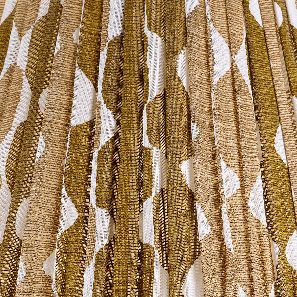 Oval Fermoie Lampshade - Neutral Whittle - Newport Lamp & Shade Company