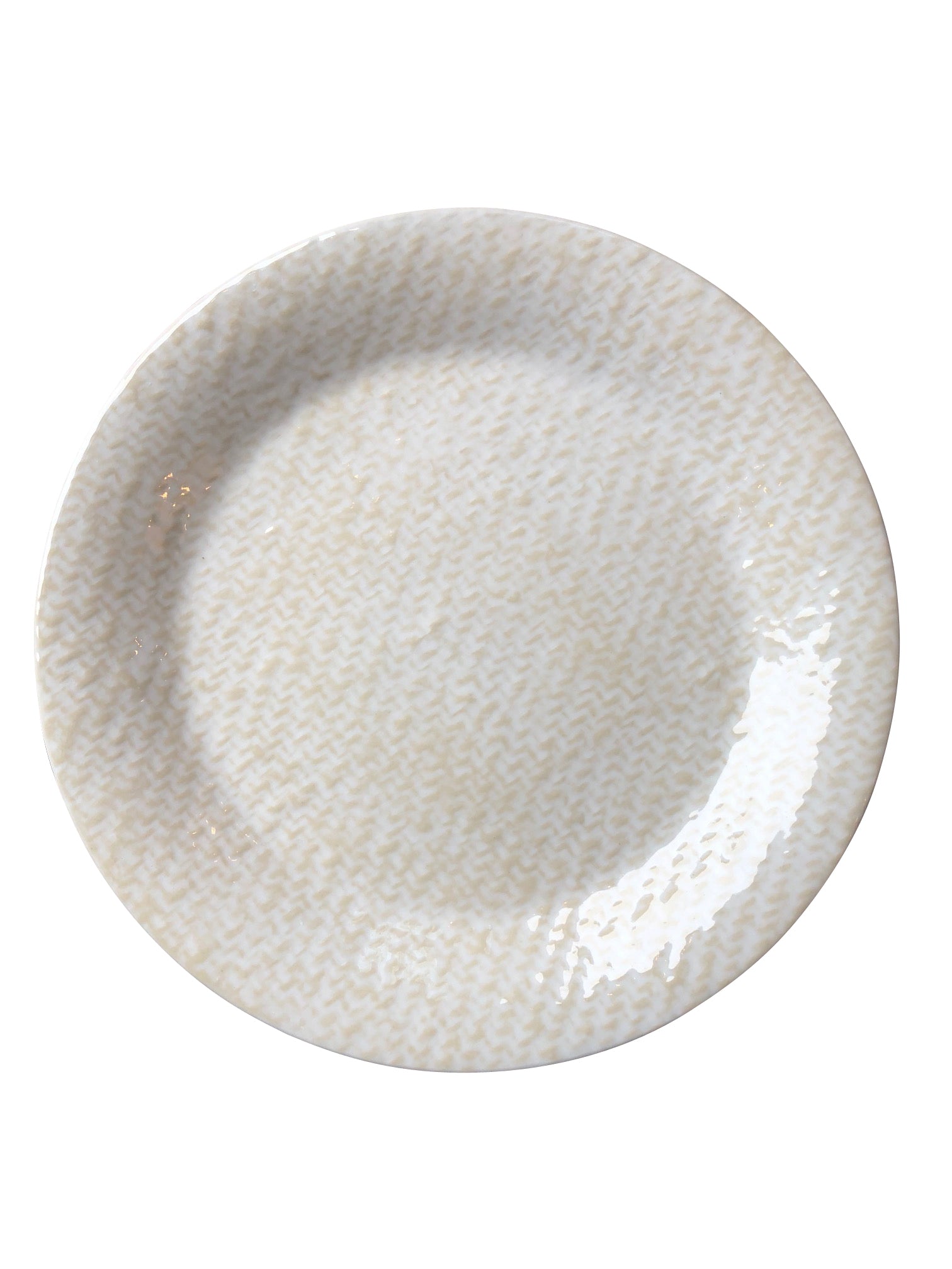 Cream-Glazed Dinnerware with Linen Texture | Newport Lamp And Shade | Located in Newport, RI
