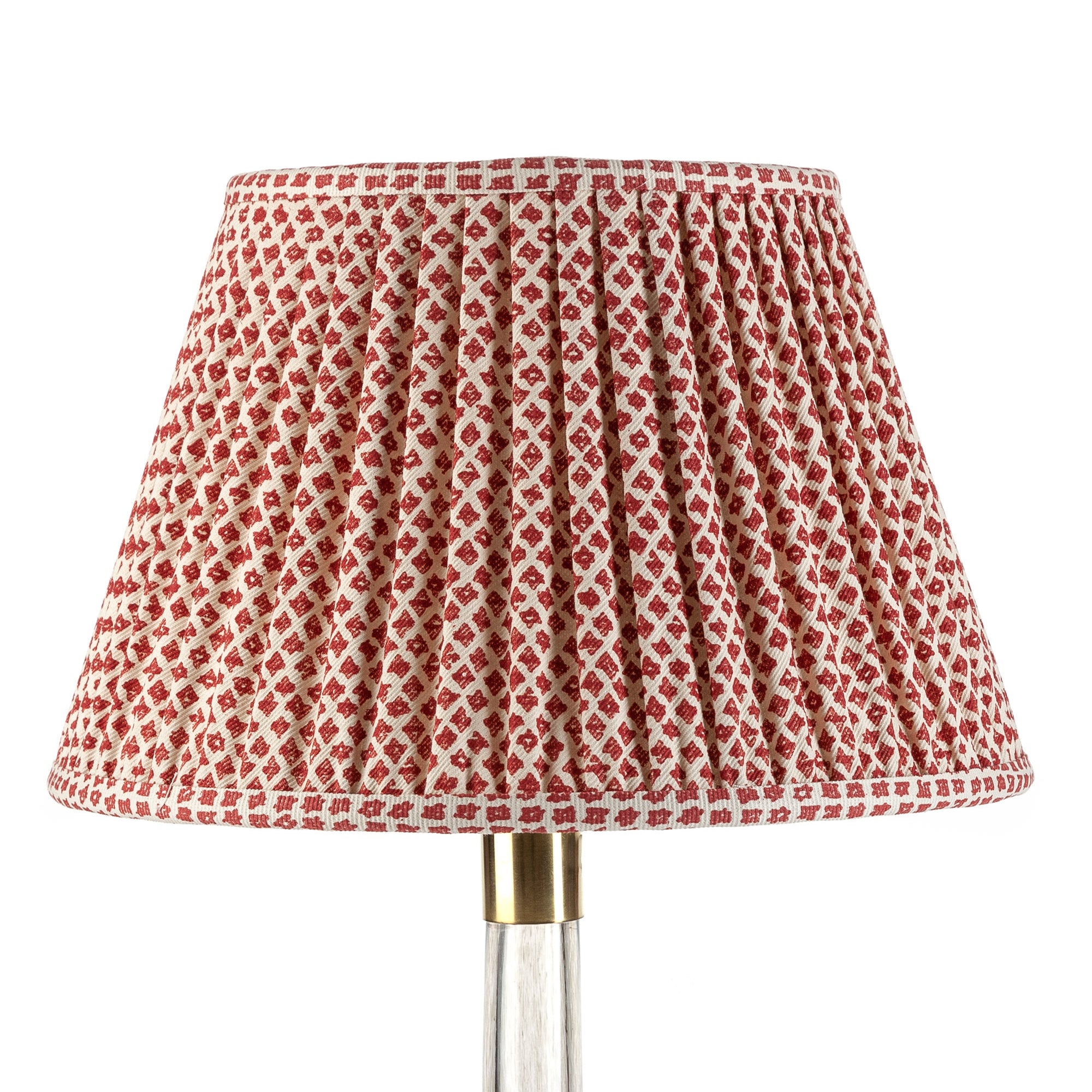 Fermoie Lampshade - Marden in Red - Newport Lamp & Shade Company