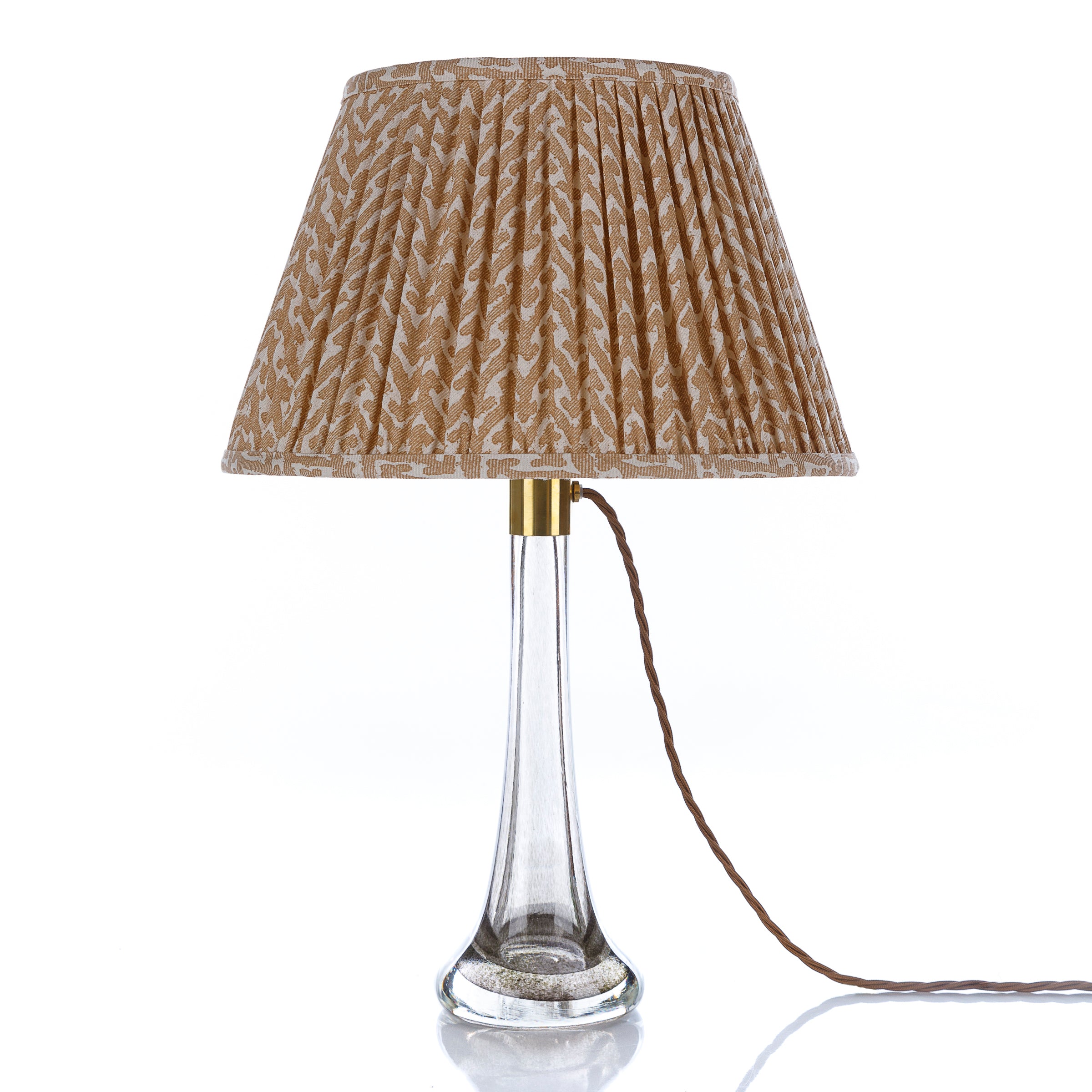 Fermoie Lampshade - Rabanna in Nut Brown - Newport Lamp & Shade Company