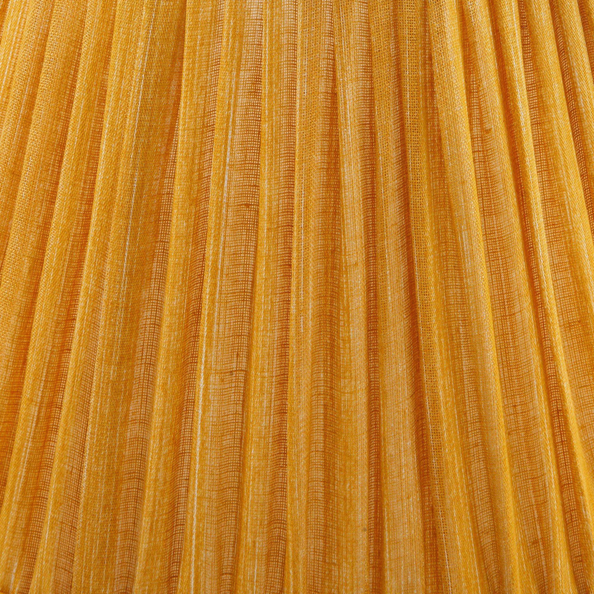 18" Fermoie Lampshade - Plain Linen in Club Yellow | Newport Lamp And Shade | Located in Newport, RI