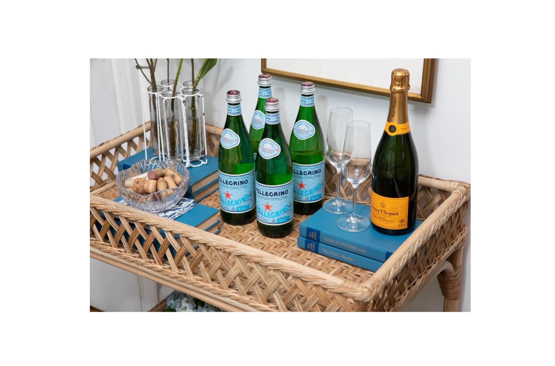 Trellis Bar Cart | Newport Lamp And Shade | Located in Newport, RI