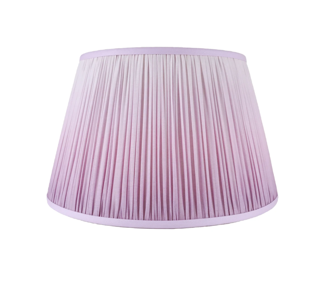 Shirred Ombre Lampshade - Orchid | Newport Lamp And Shade | Located in Newport, RI