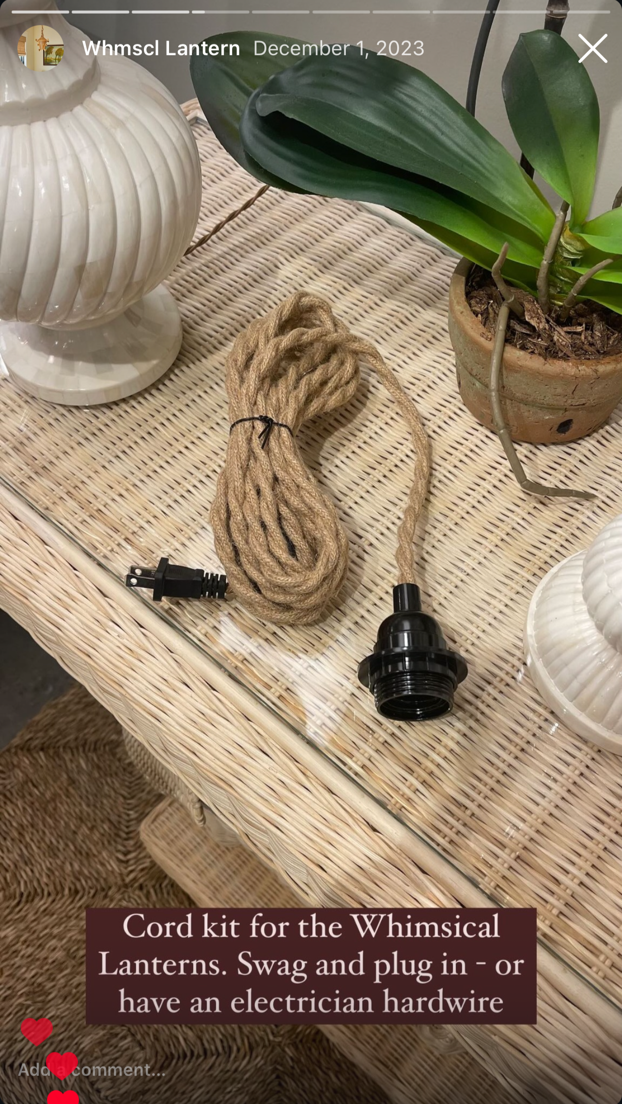 Whimsical Rattan Lantern - Newport Lamp & Shade Company