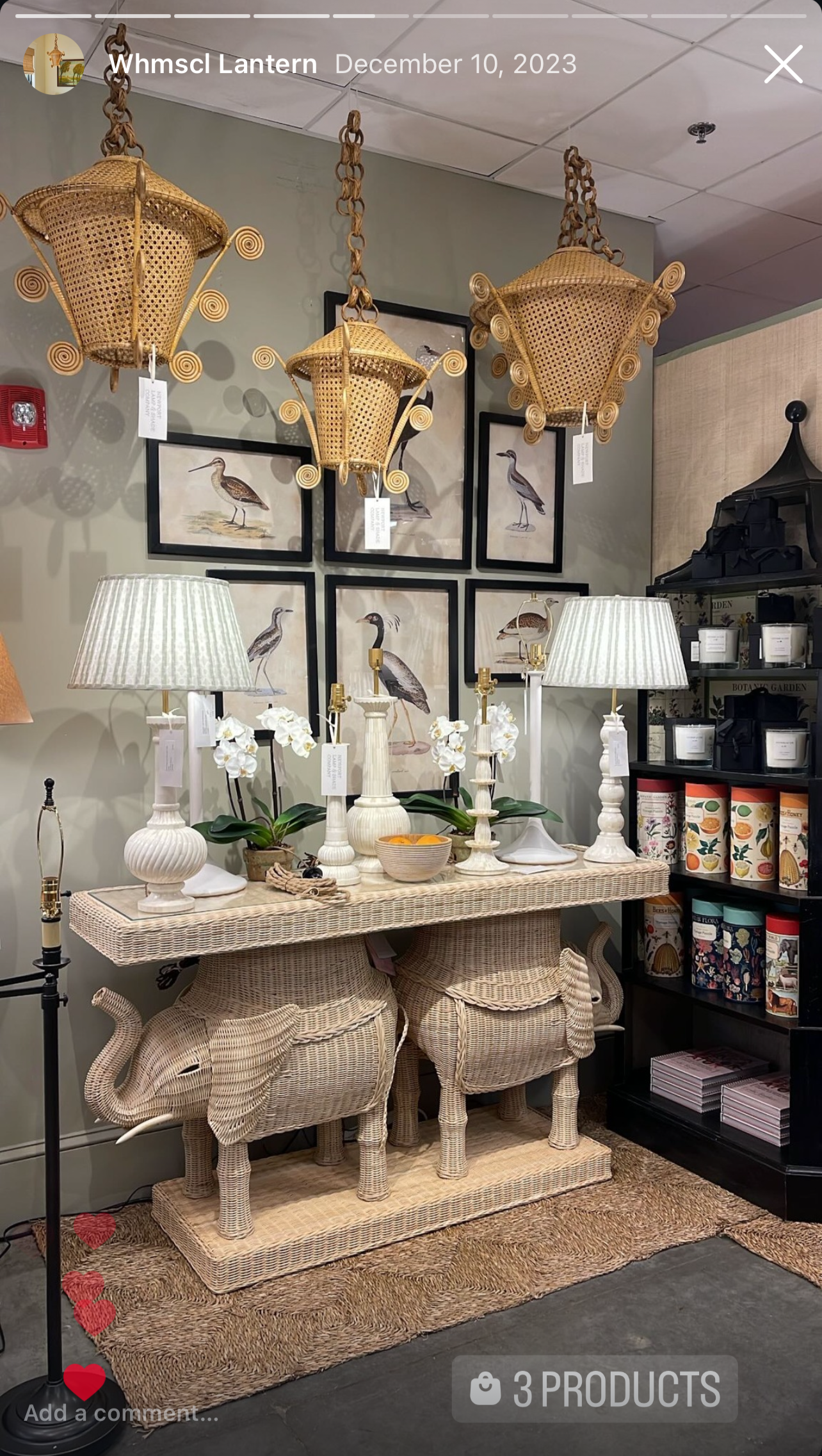 Whimsical Rattan Lantern - Newport Lamp & Shade Company