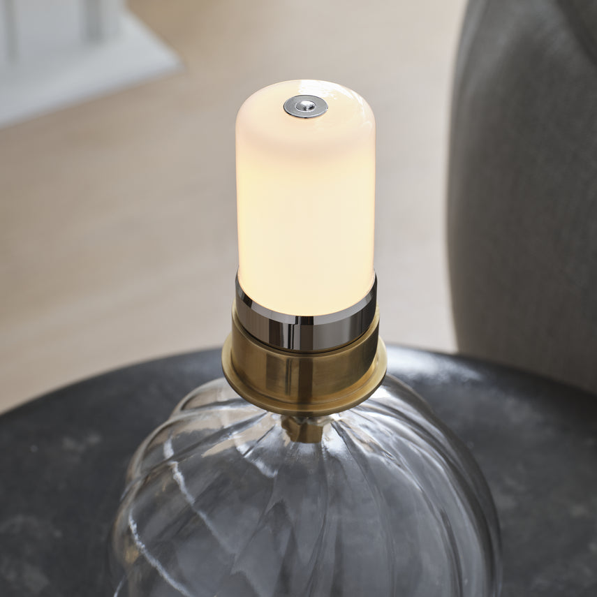Talia 13" Cordless Accent Table Lamp | Newport Lamp And Shade | Located in Newport, RI