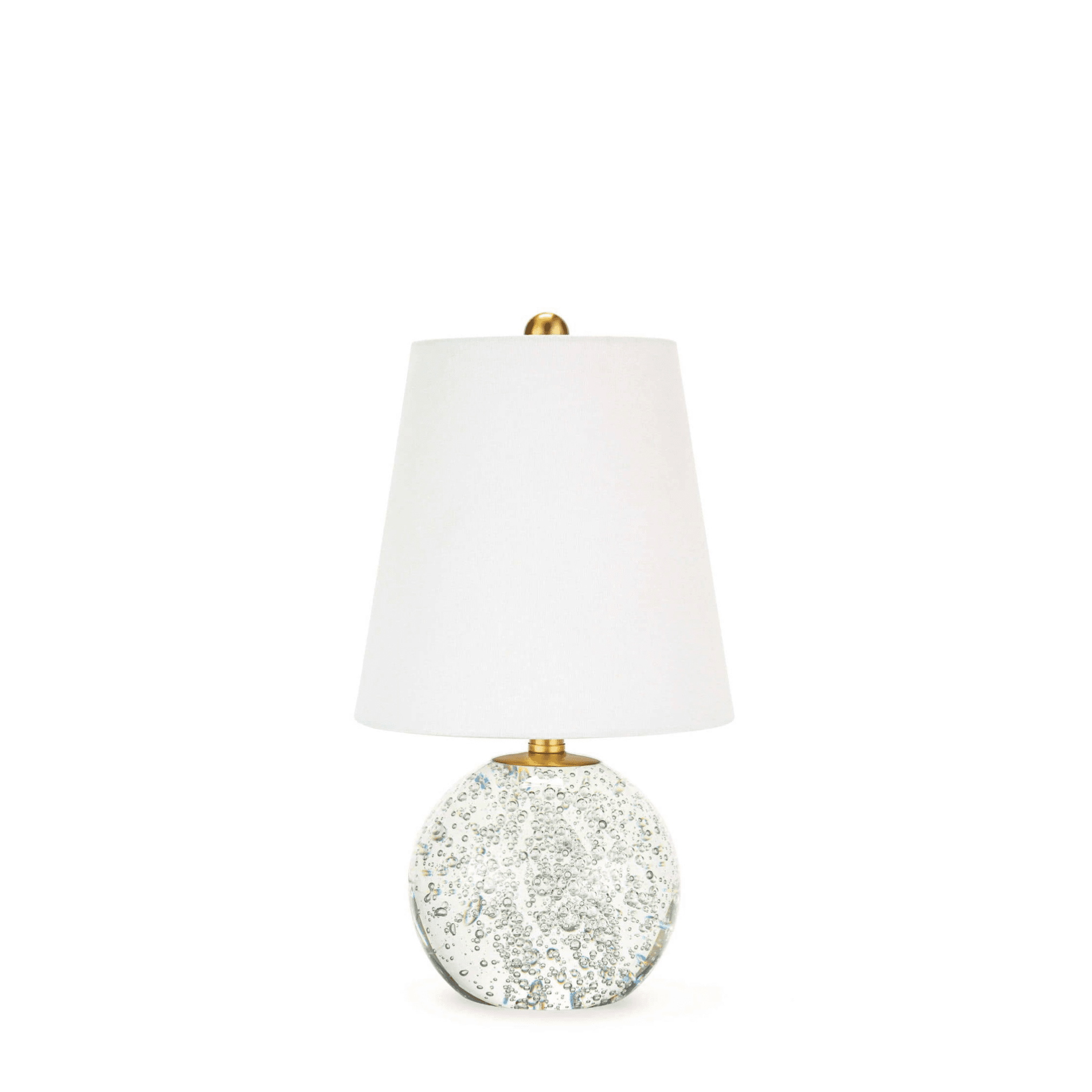 Bulle Crystal Mini Table Lamp | Newport Lamp And Shade | Located in Newport, RI