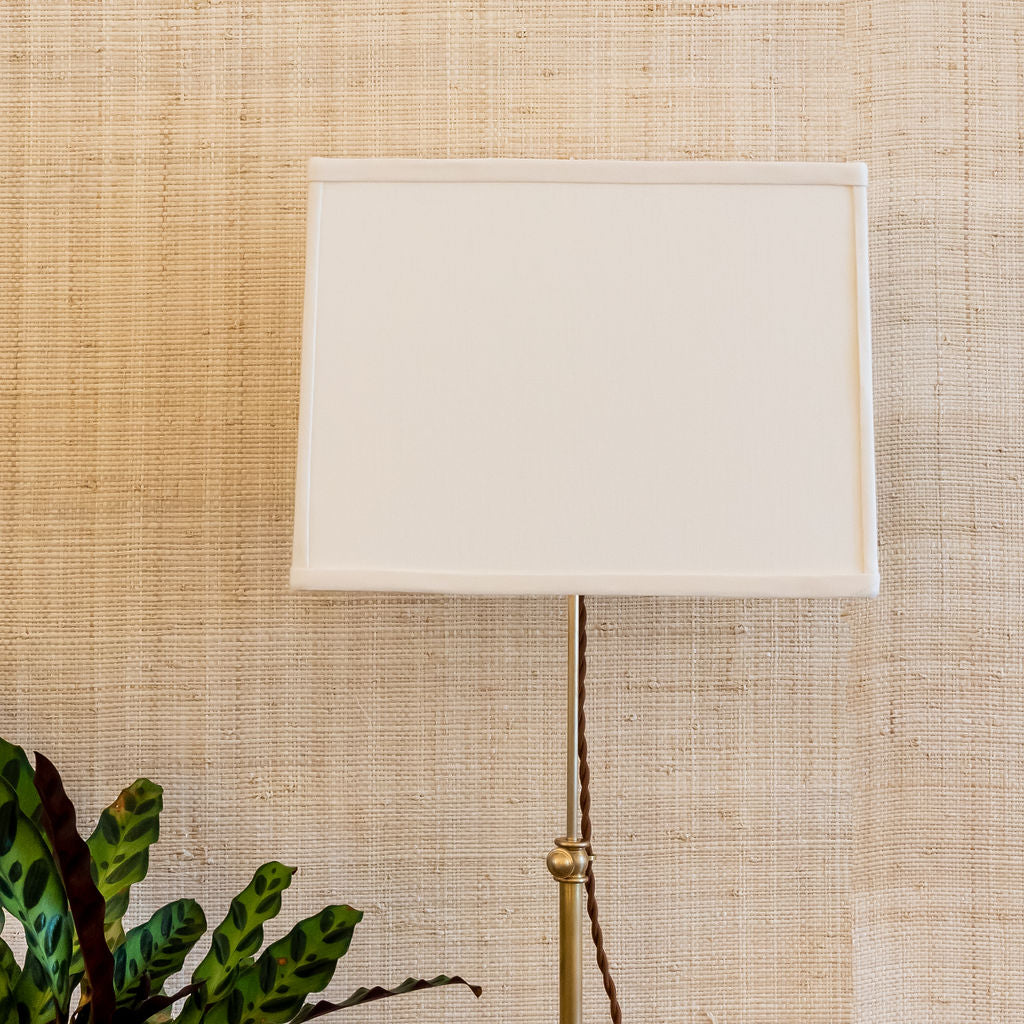 Rectangle Linen Lampshade | Newport Lamp And Shade | Located in Newport, RI
