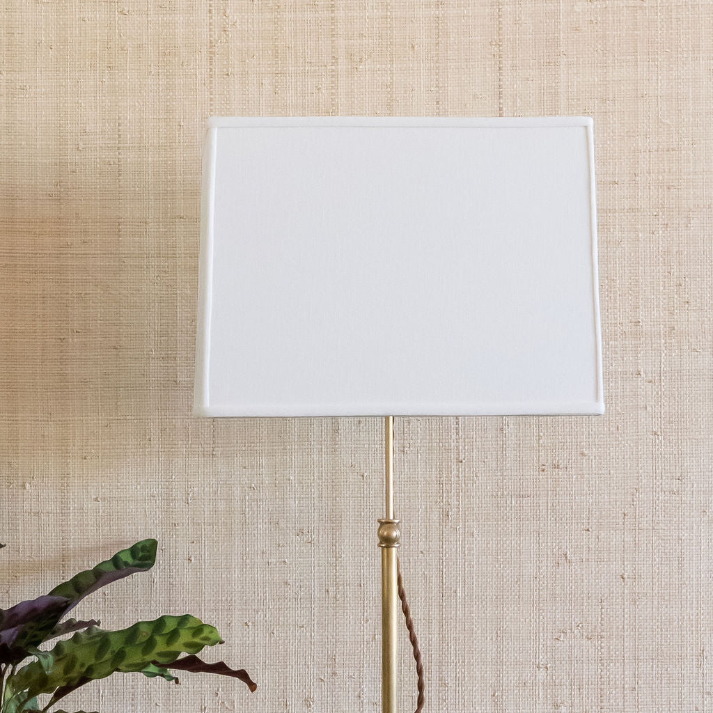 Rectangle Linen Lampshade | Newport Lamp And Shade | Located in Newport, RI
