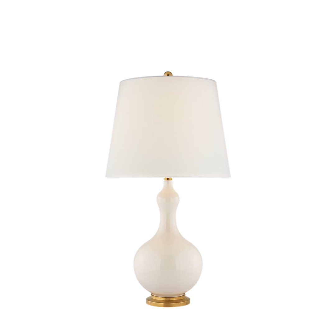 Addison Medium Table Lamp in Ivory