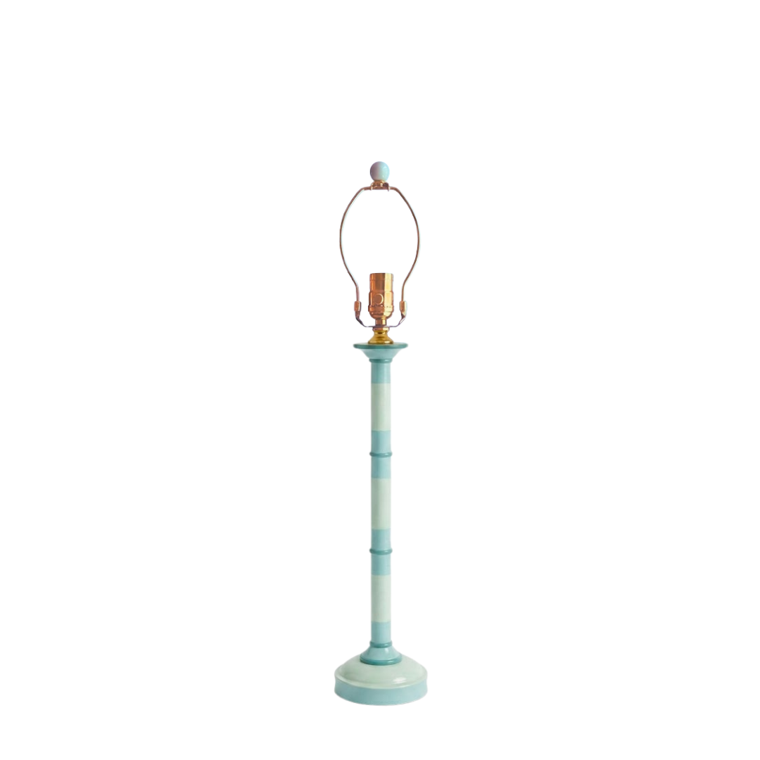 Caroline Table Lamp in Blue/Green - Newport Lamp & Shade Company