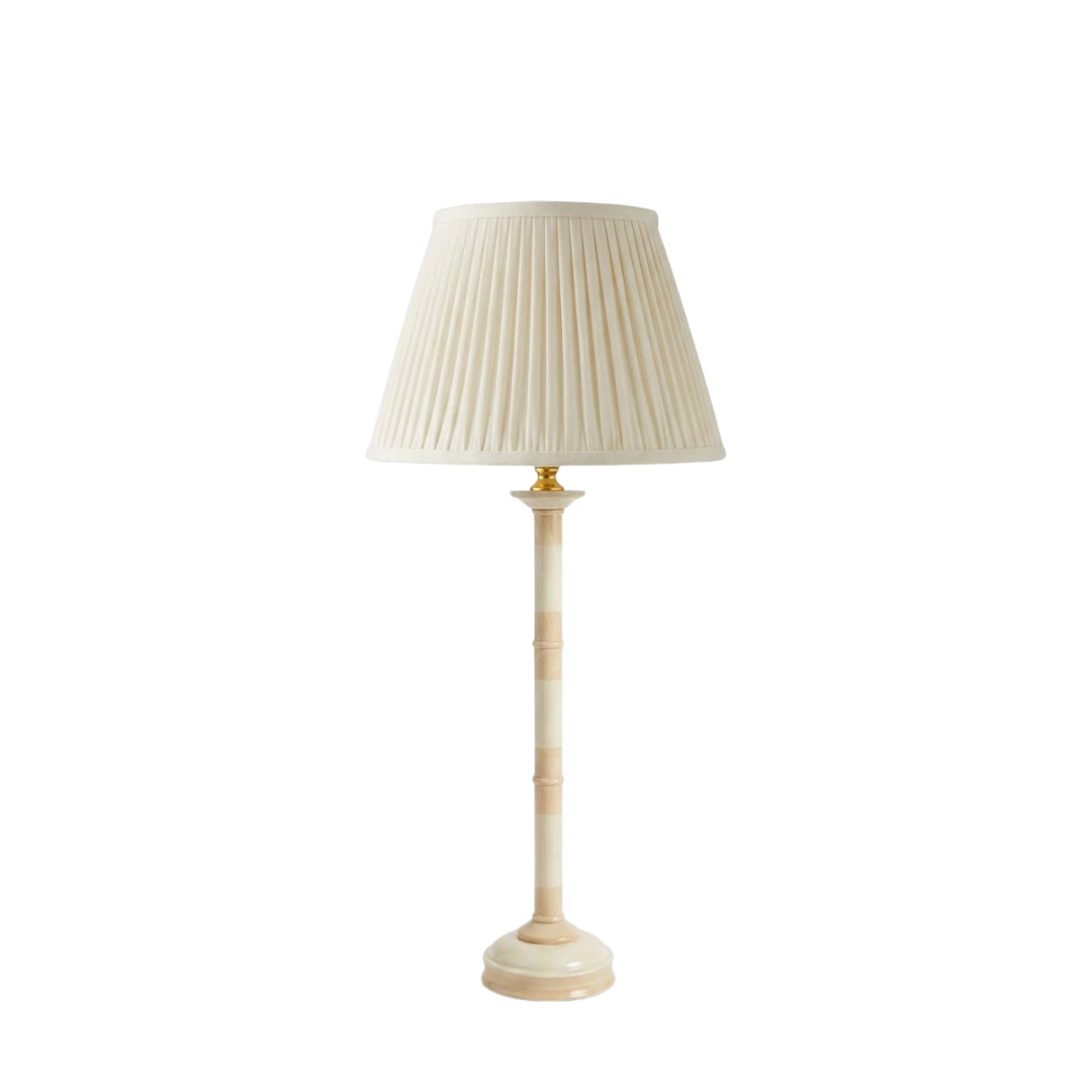 Caroline Table Lamp in Neutral - Newport Lamp & Shade Company