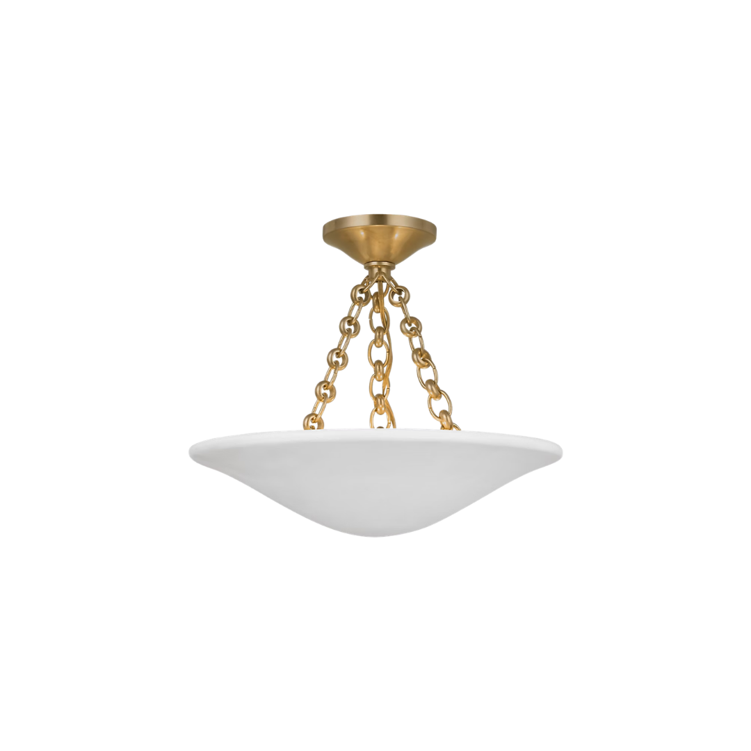 Mollino 16" Semi Flush Mount