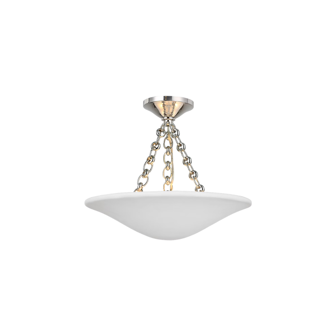 Mollino 16" Semi Flush Mount
