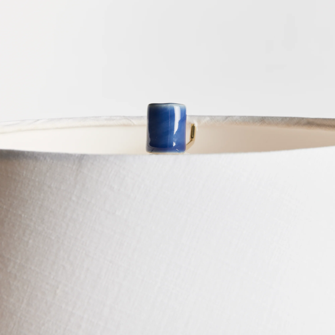 Cove Table Lamp in Blue - Newport Lamp & Shade Company