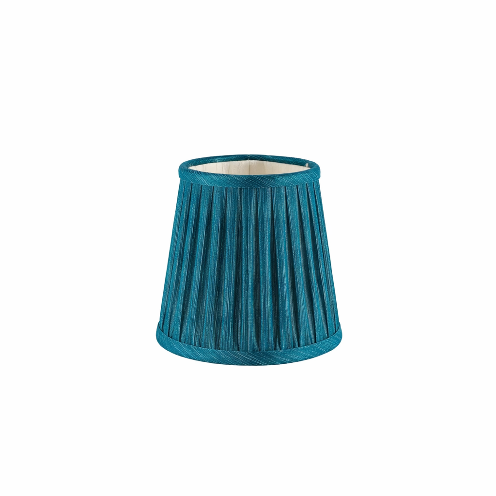 4.5" Fermoie Lampshade - Plain Linen in Suede Shoes - Newport Lamp & Shade Company