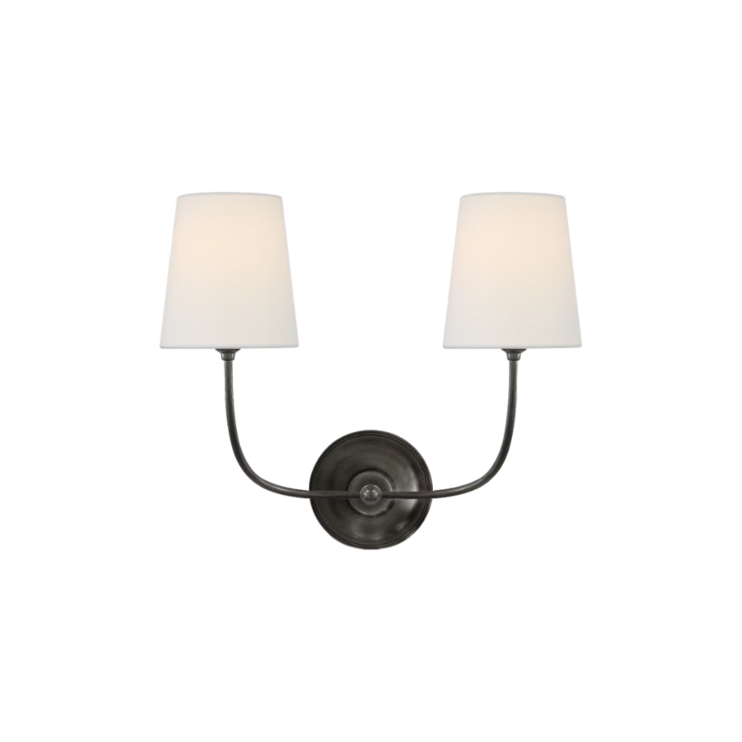 Vendome Double Sconce - Newport Lamp & Shade Company