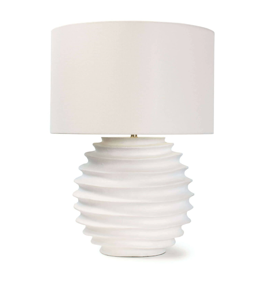 Nabu Round Table Lamp | Newport Lamp And Shade | Located in Newport, RI