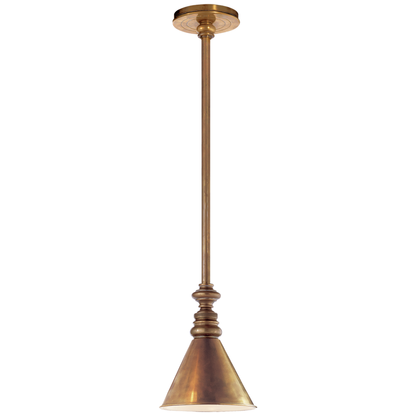 Boston Pendant in Antique Brass by Visual Comfort SL5125GHAB LAST CALL - Newport Lamp & Shade Company