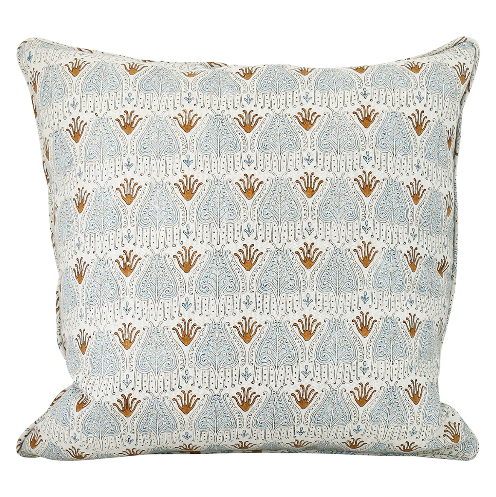 Avignon Sahara Linen Cushion 20" x 20" | Newport Lamp And Shade | Located in Newport, RI