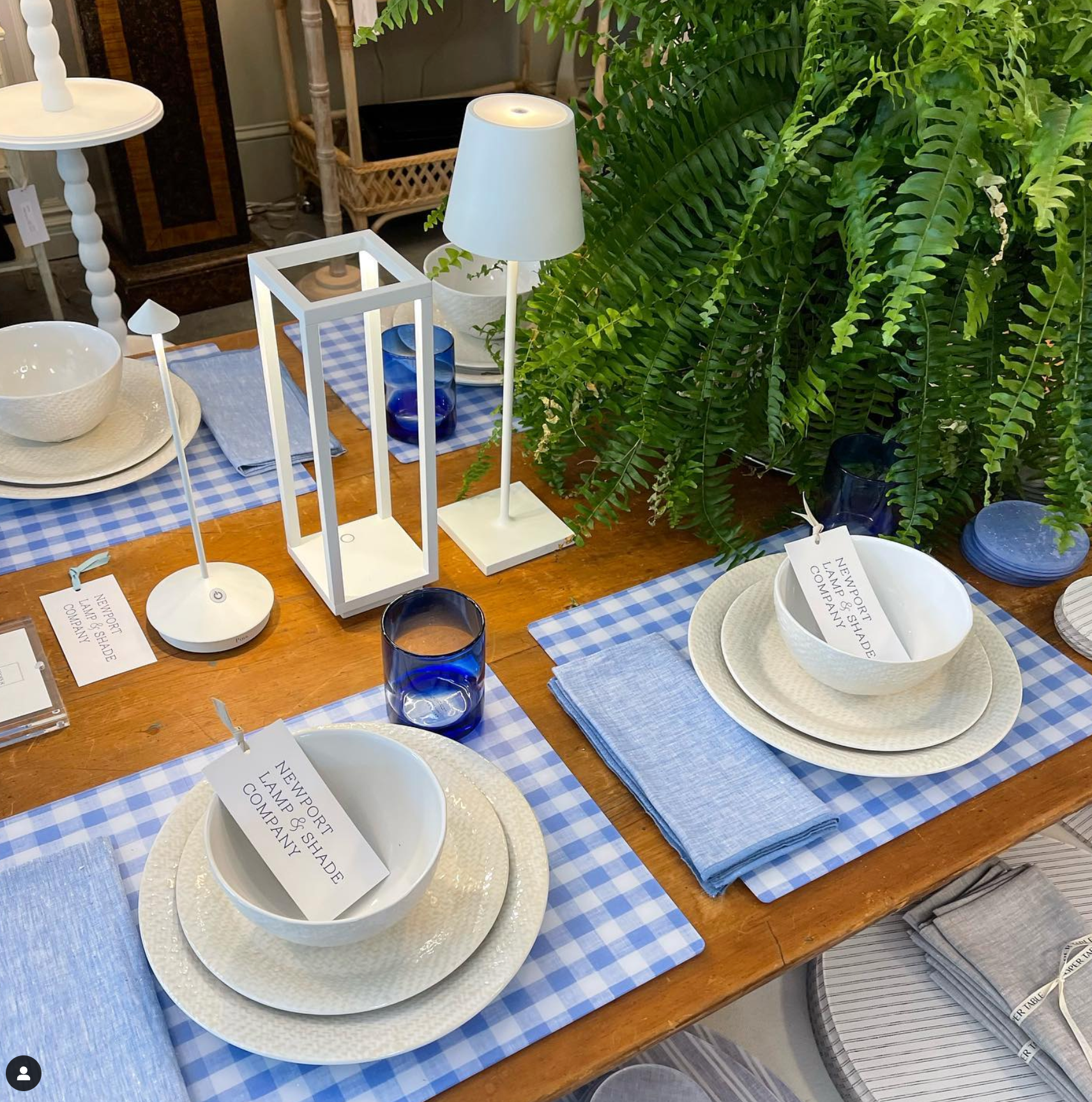 Pina Cordless Table Lamp | Newport Lamp And Shade | Located in Newport, RI