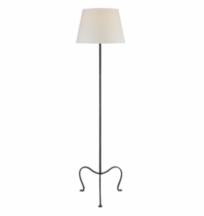 Albert Hand-Forged Floor Lamp  | Newport Lamp And Shade | Located in Newport, RI