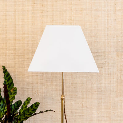 Flared Rectangle Lampshade | Newport Lamp And Shade | Located in Newport, RI