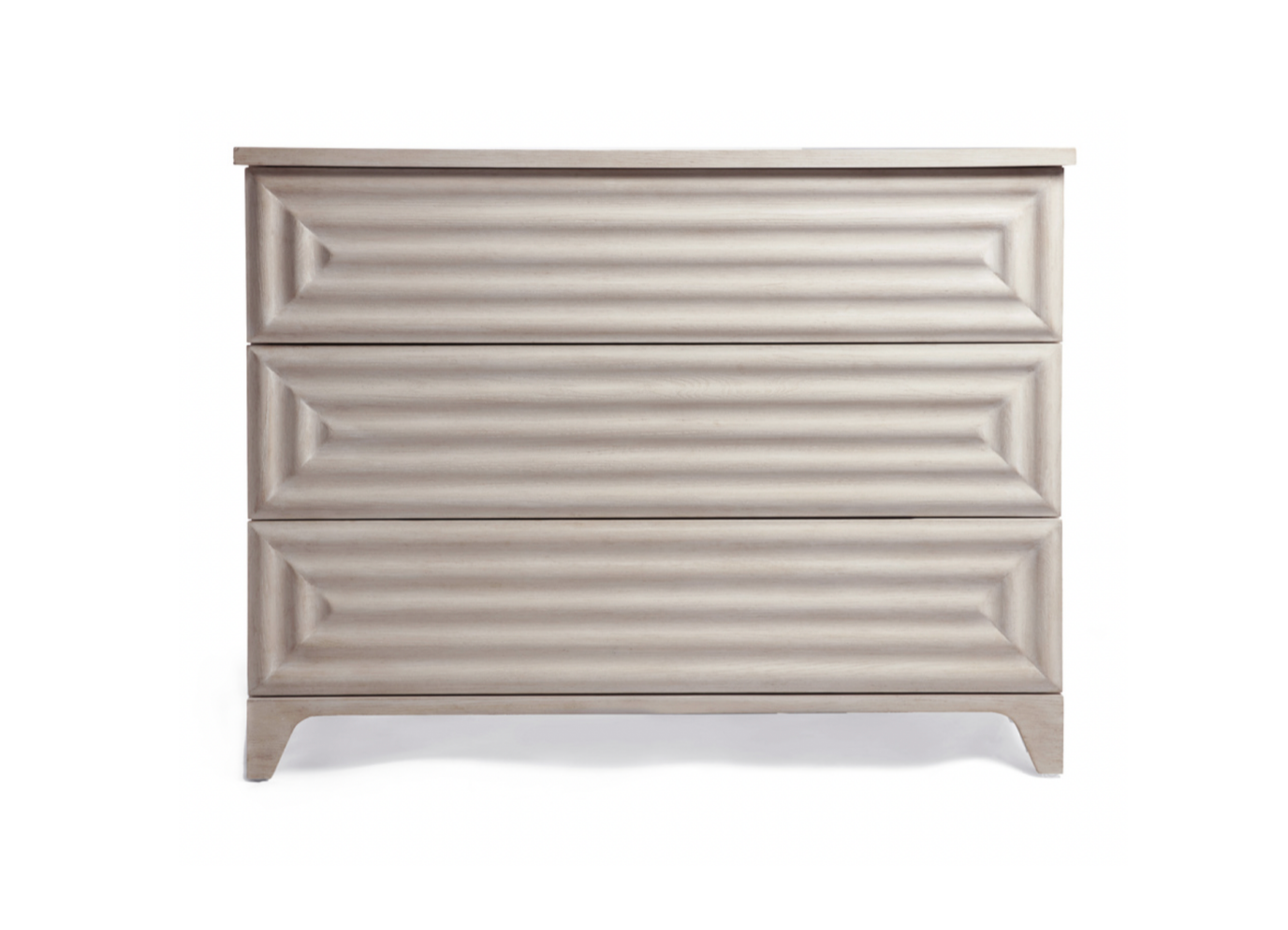 Sine Chest of Drawers in Petrified Oak Finish | Newport Lamp And Shade | Located in Newport, RI