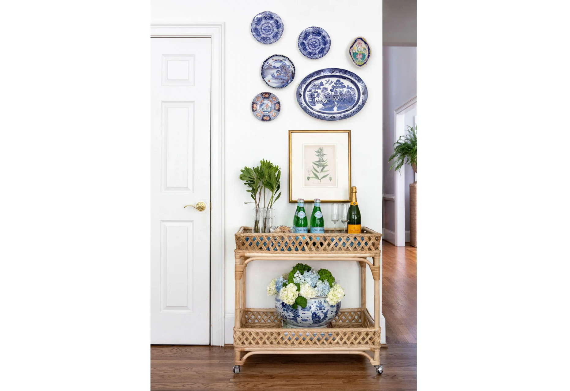 Trellis Bar Cart | Newport Lamp And Shade | Located in Newport, RI