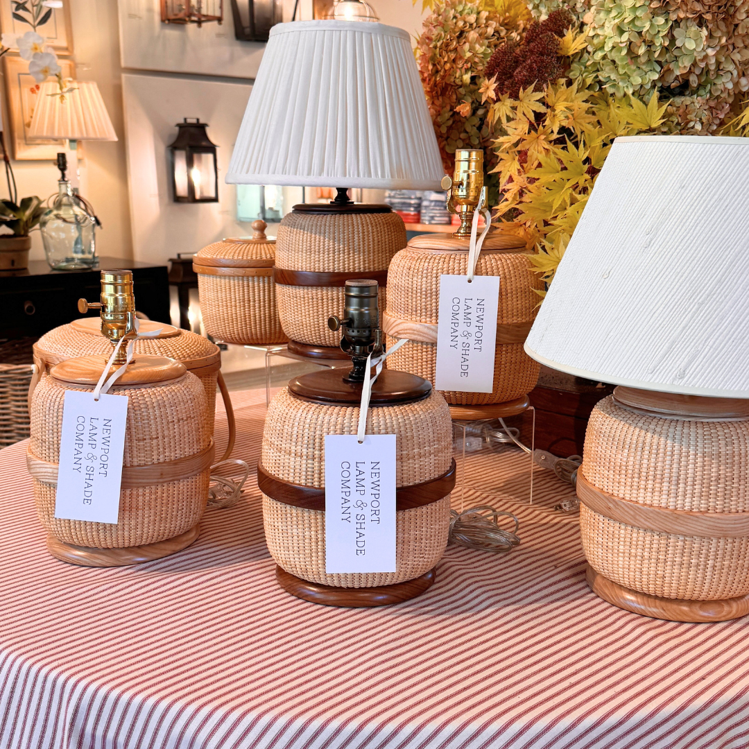 The Nantucket Basket Barrel Lamp: A Limited Capsule Collection