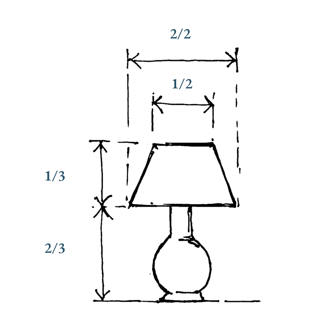 Lampshade Size Guide