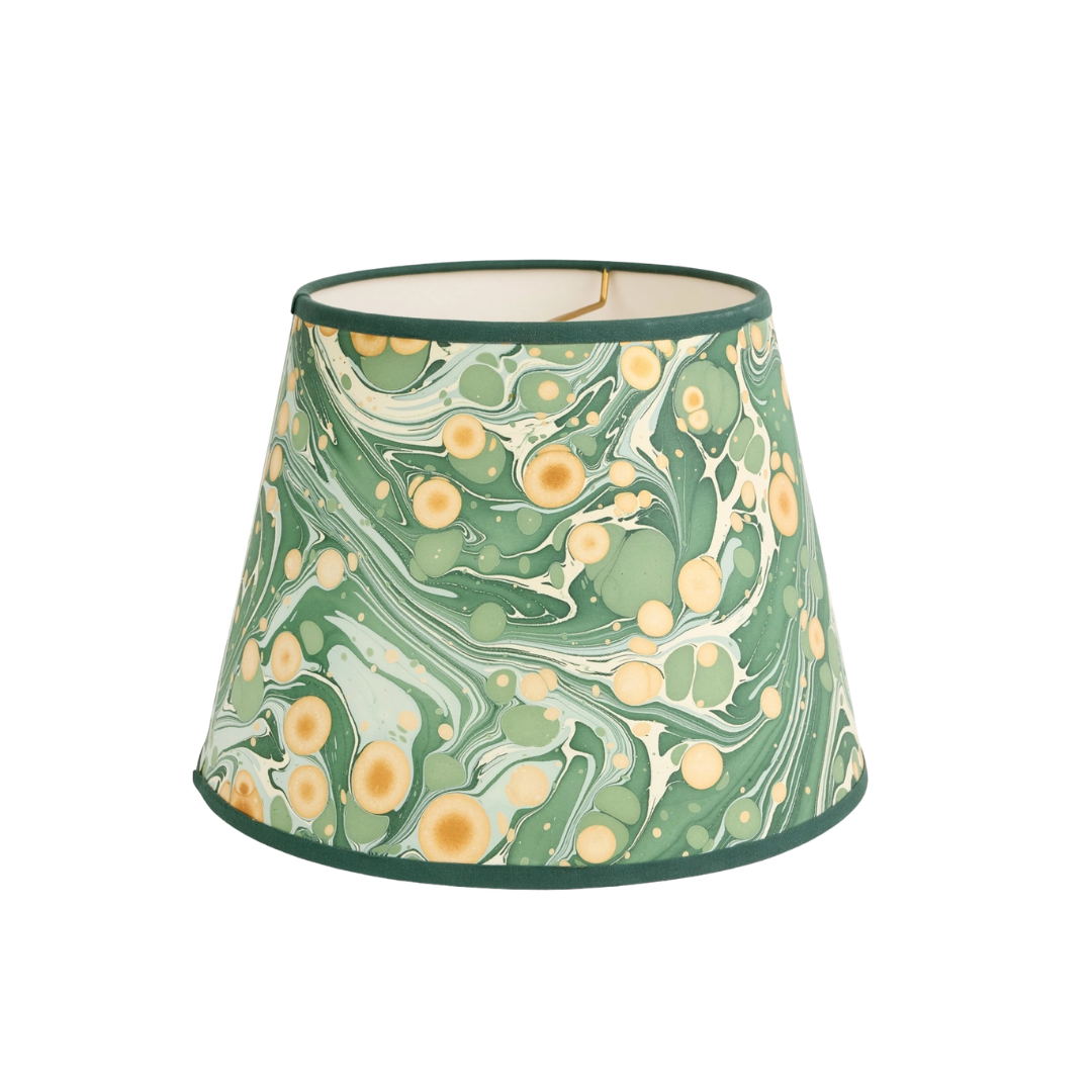 Marbleized Lampshades