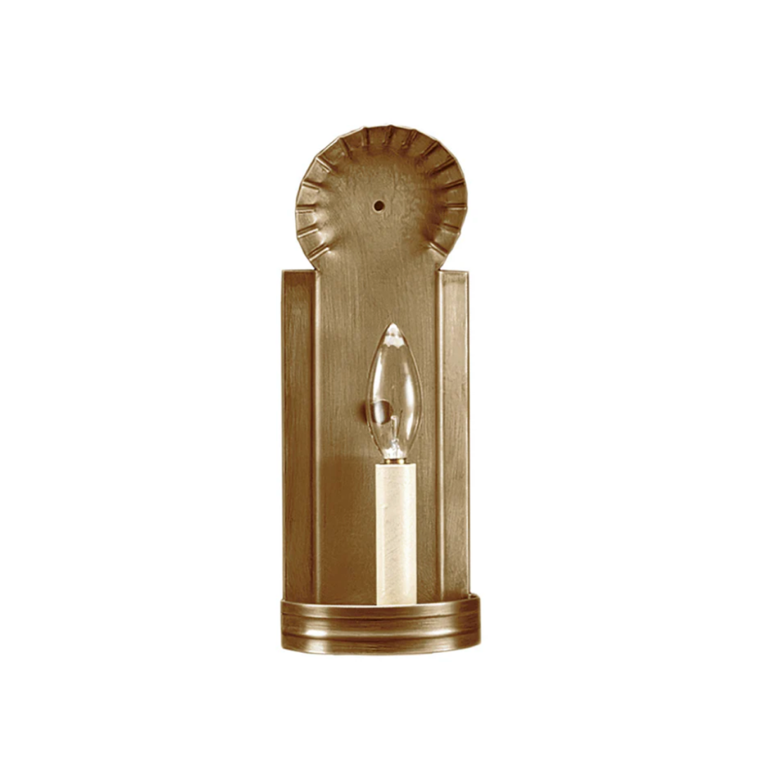 Sconce 105 in Antique Brass by Northeast Lantern - Newport Lamp & Shade Company