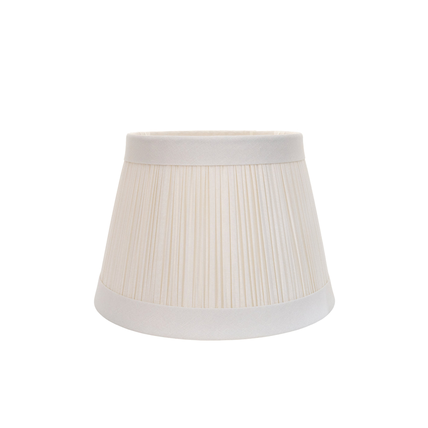 Amelia Lampshade in Off-White Linen | Newport Lamp And Shade | Located in Newport, RI
