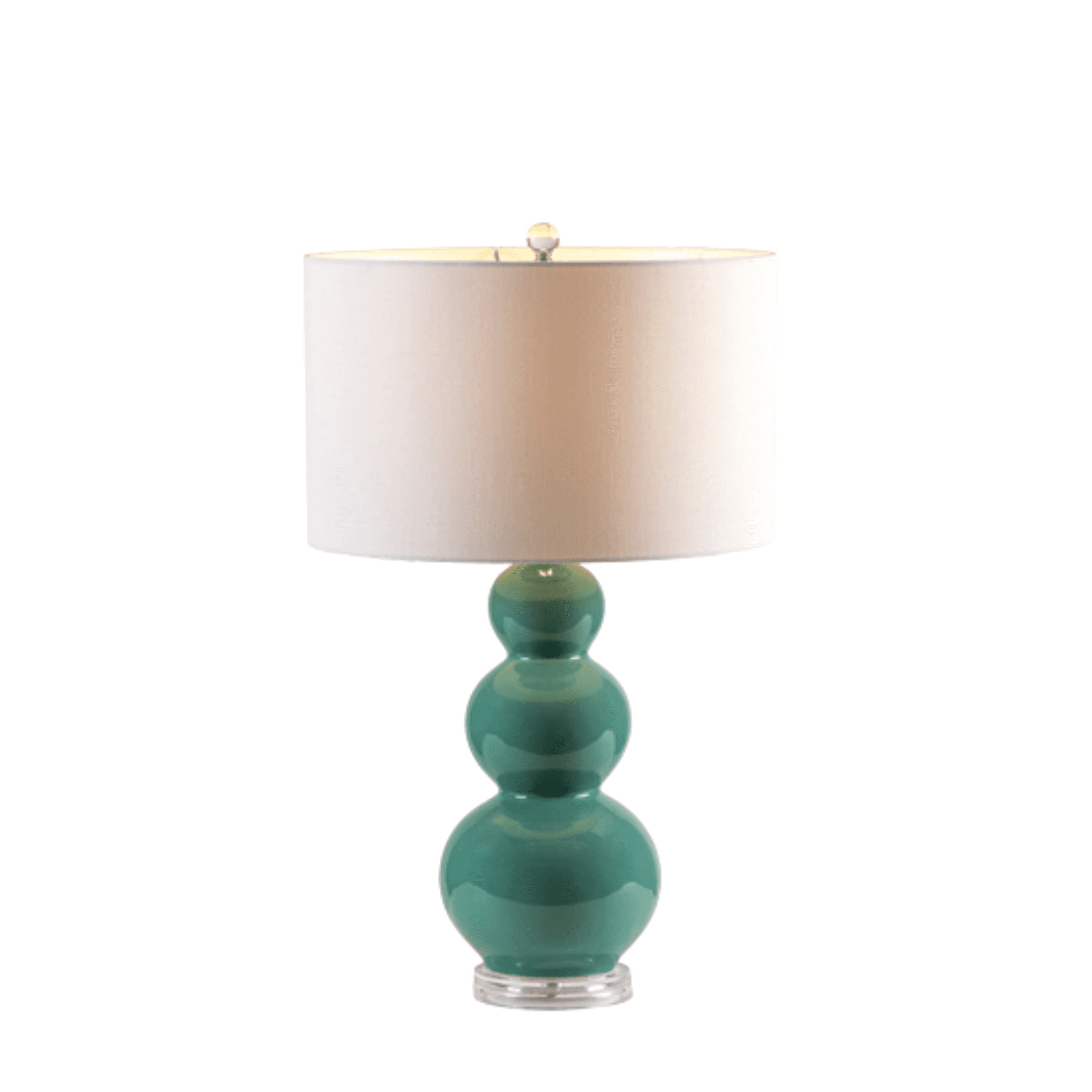 Courtney Table Lamp in Teal - Lighting - Newport Lamp & Shade Company - Newport Lamp & Shade Company