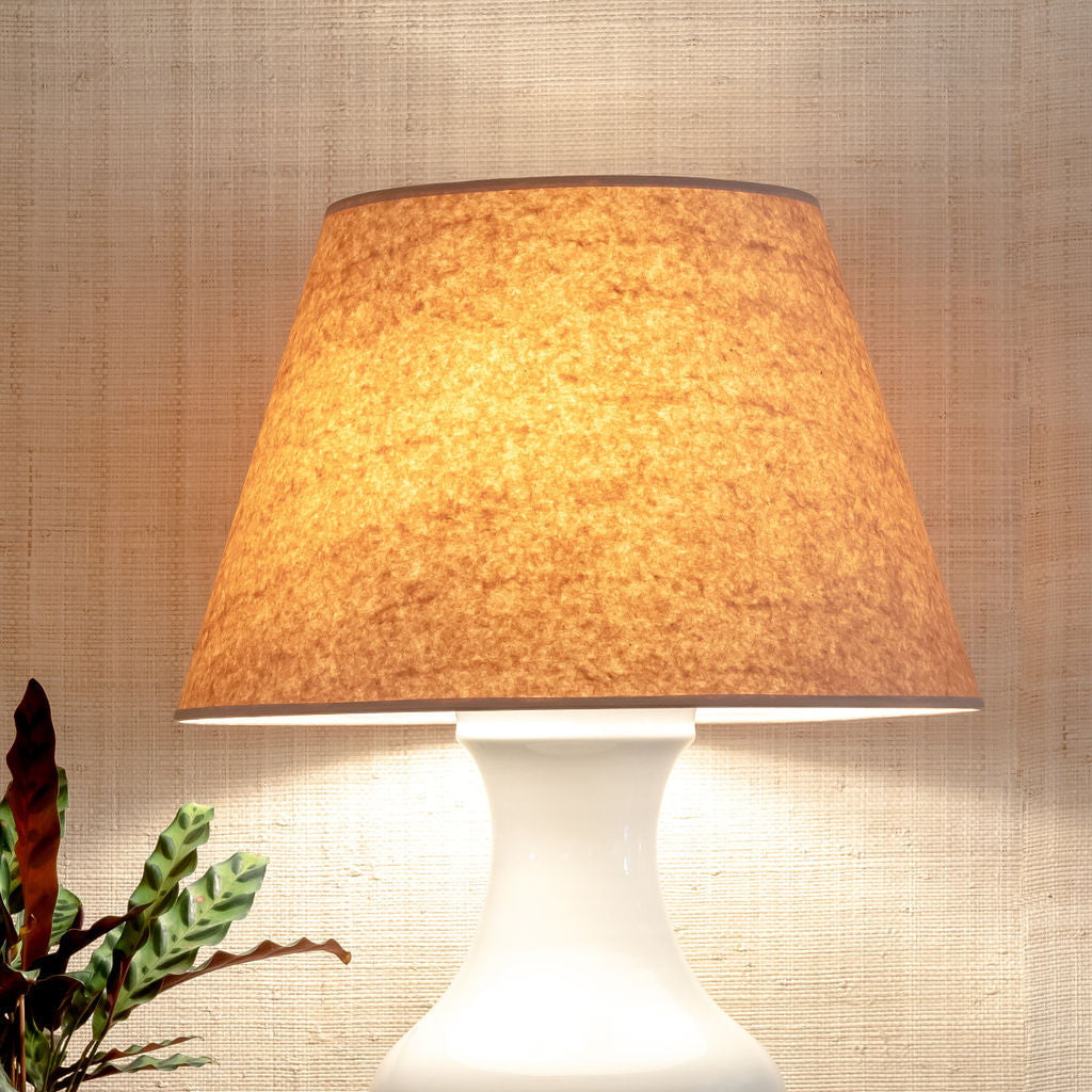 Kraft Paper Lampshade | Newport Lamp And Shade | Located in Newport, RI