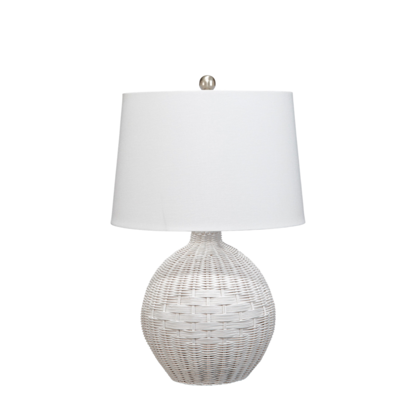Cape Table Lamp in White | Newport Lamp And Shade | Located in Newport, RI