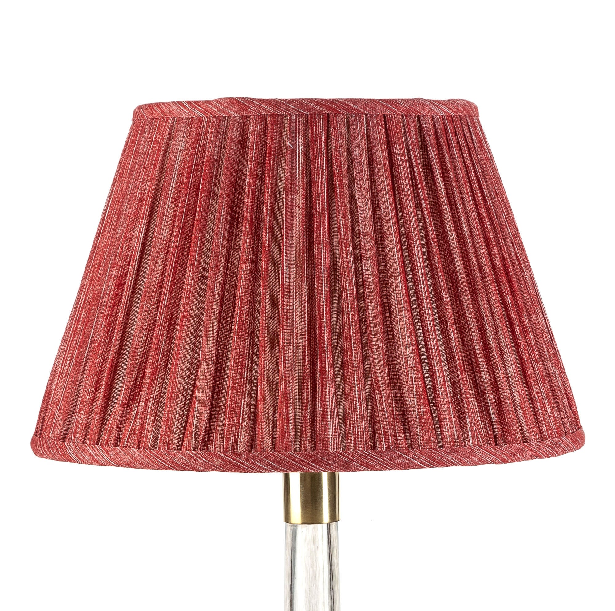 Fermoie Lampshade - Plain Linen in Carpet Slipper