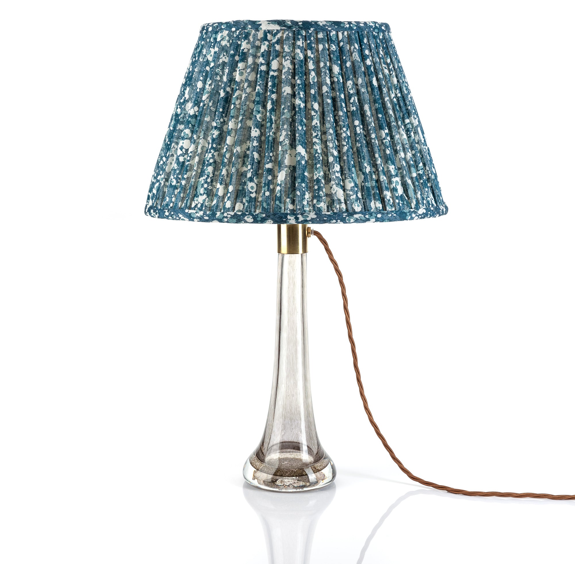 Fermoie Lampshade - Quartz in Blue